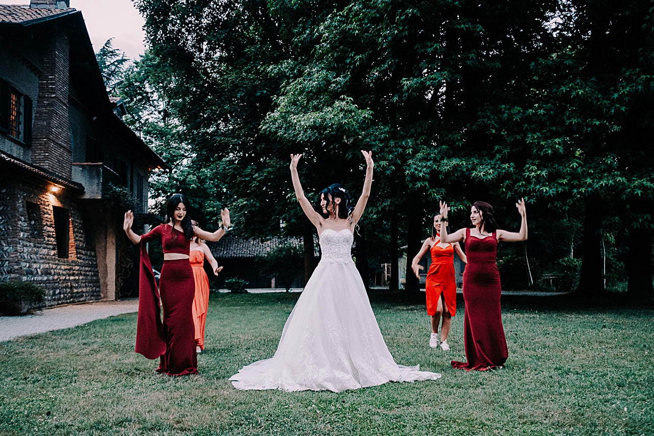foto di reportage matrimonio antico podere di rezzano truccazzano 69