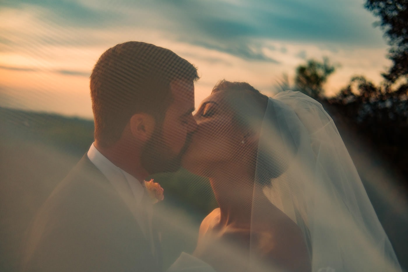 coppia di sposi scale matrimonio castello durini