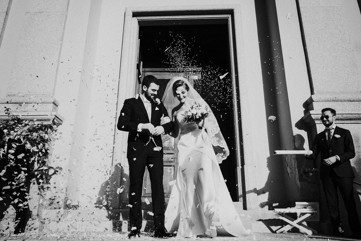 uscita sposi matrimonio castello durini
