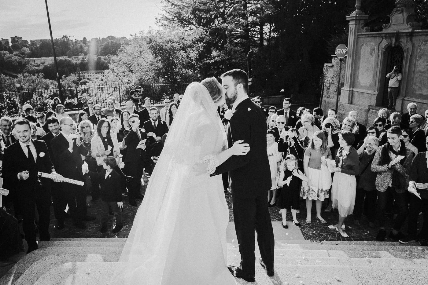 uscita sposi matrimonio castello durini