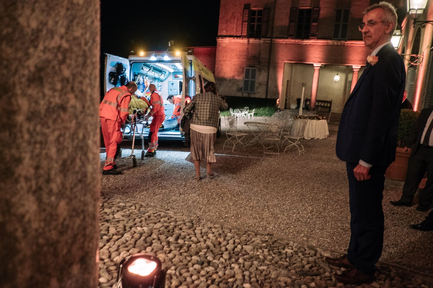 incidente matrimonio castello durini