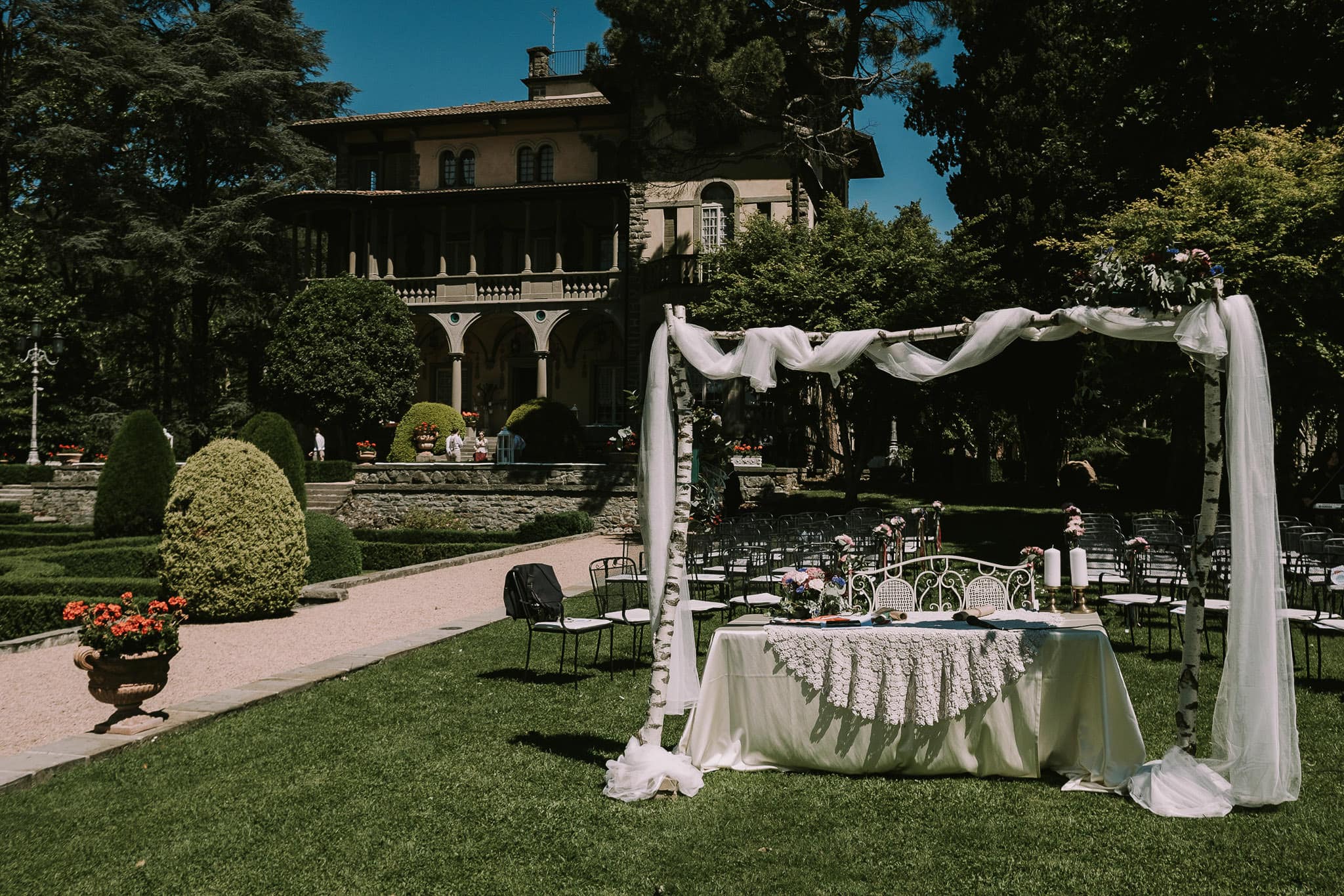 cerimonia nel parco villa martinelli