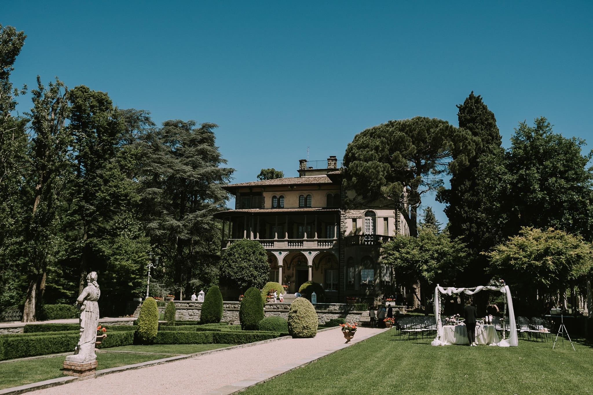 cerimonia nel parco villa martinelli