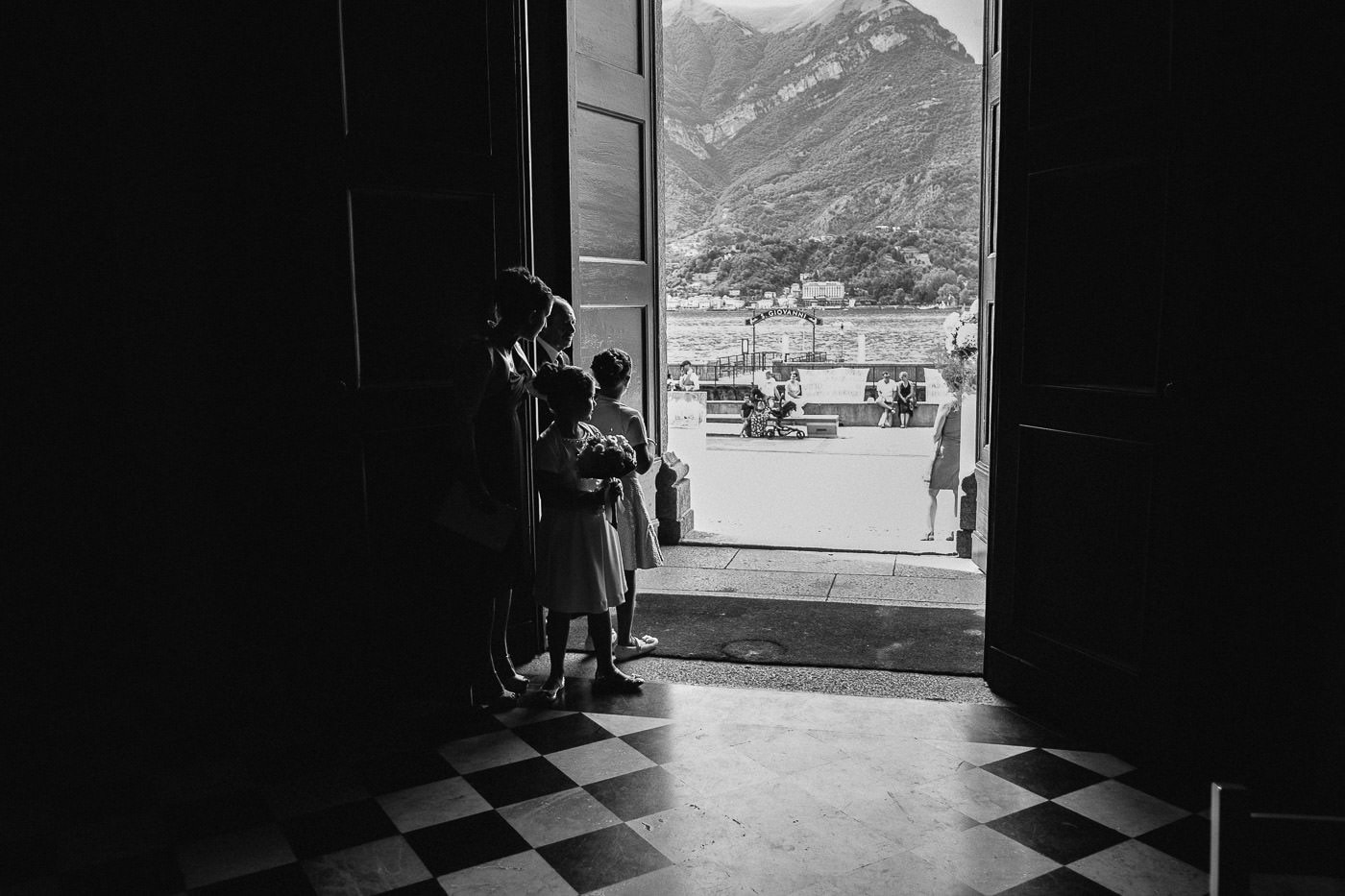 Scegliere la location sul lago