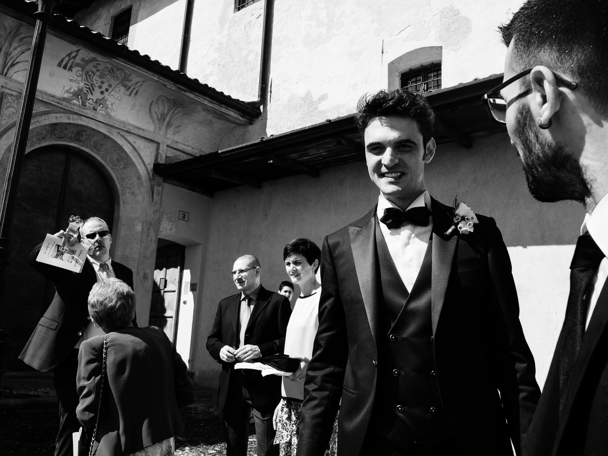 uscita sposi reportage chiesa sacro monte varese