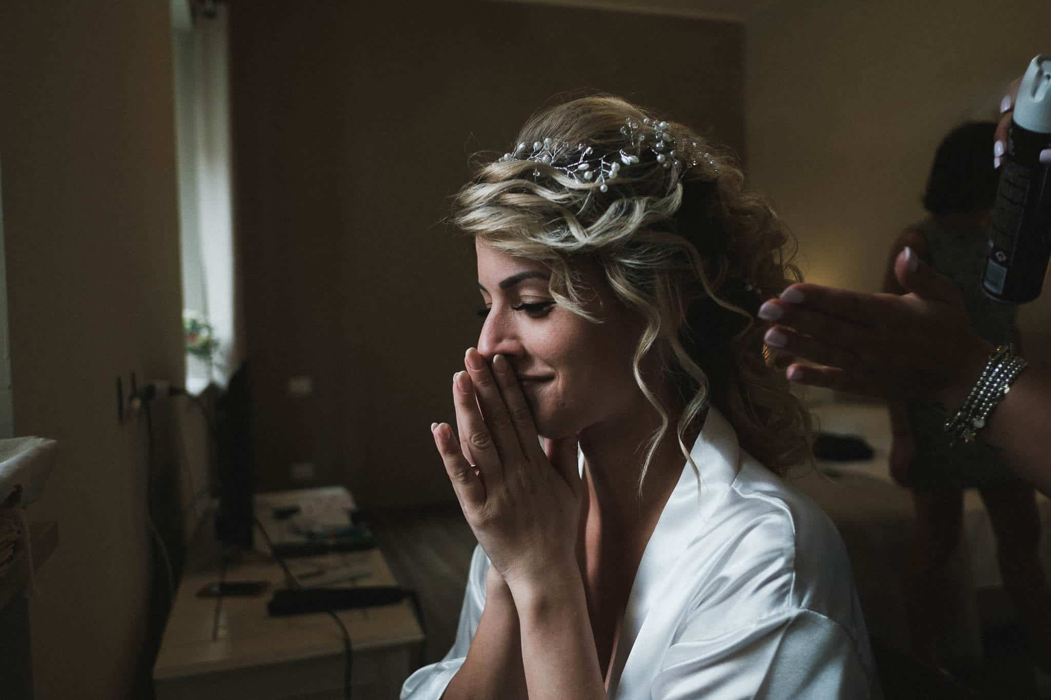 preparazione sposa